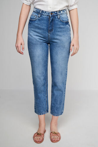 Light Blue Solid Straight Bottom, Light Blue, image 1